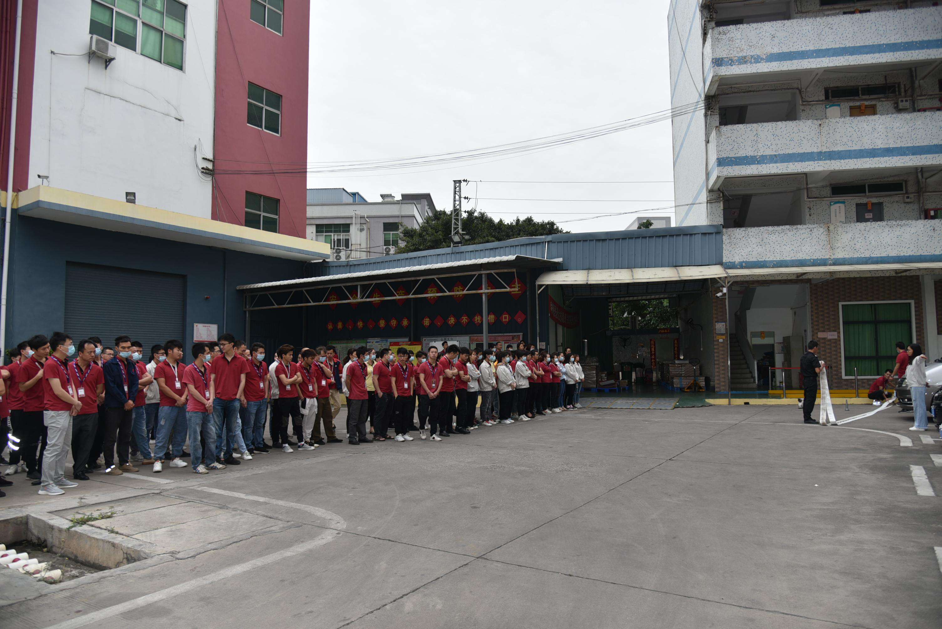 萬(wàn)利科技夏季消防演習