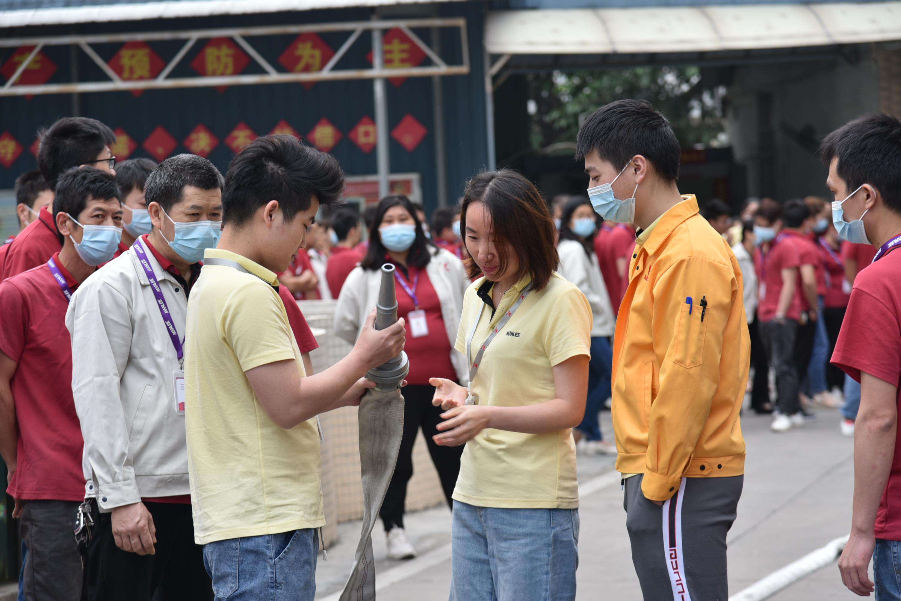 萬(wàn)利科技夏季消防演習