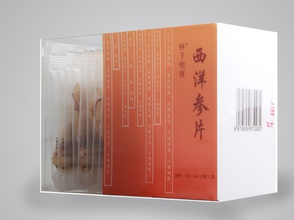 PVC人參西洋參包裝盒 人參包裝盒廠(chǎng)家