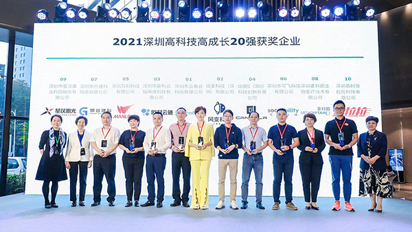 “科技為馬,星辰為夢(mèng)”—熱烈慶祝萬(wàn)利科技榮獲深圳高科技高成長(cháng)20強